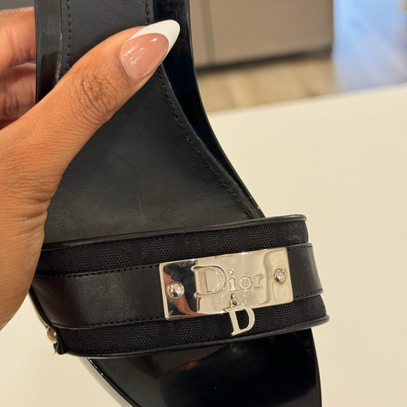 Vintage DIOR MULE HEELS - Picture 2 of 9